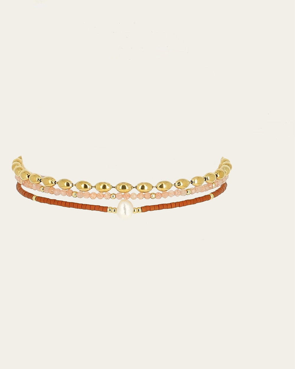 Urigus Bracelets (Gold-plaetd steel)