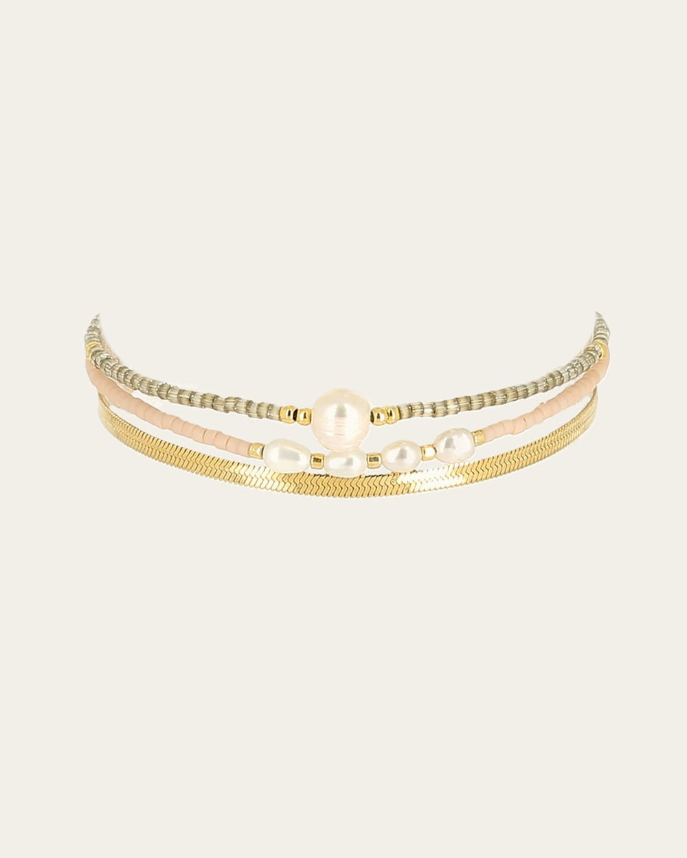 Coremo Bracelets (Gold-palted steel)