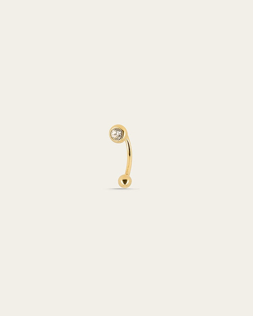 Kangaroo Piercing (Gold-plated steel)