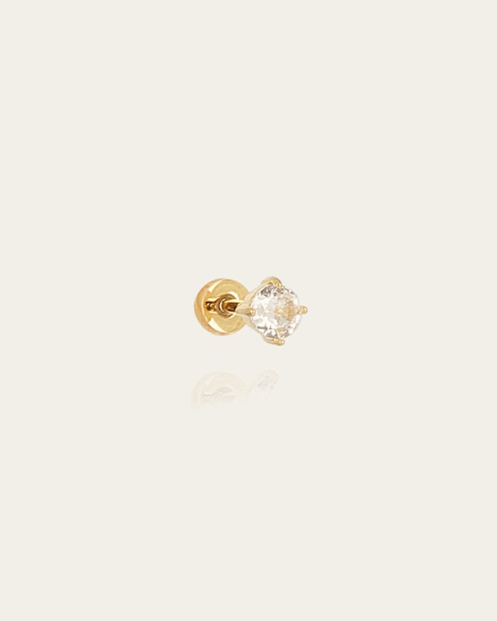 Menorca Piercing M (Gold-plated Steel)