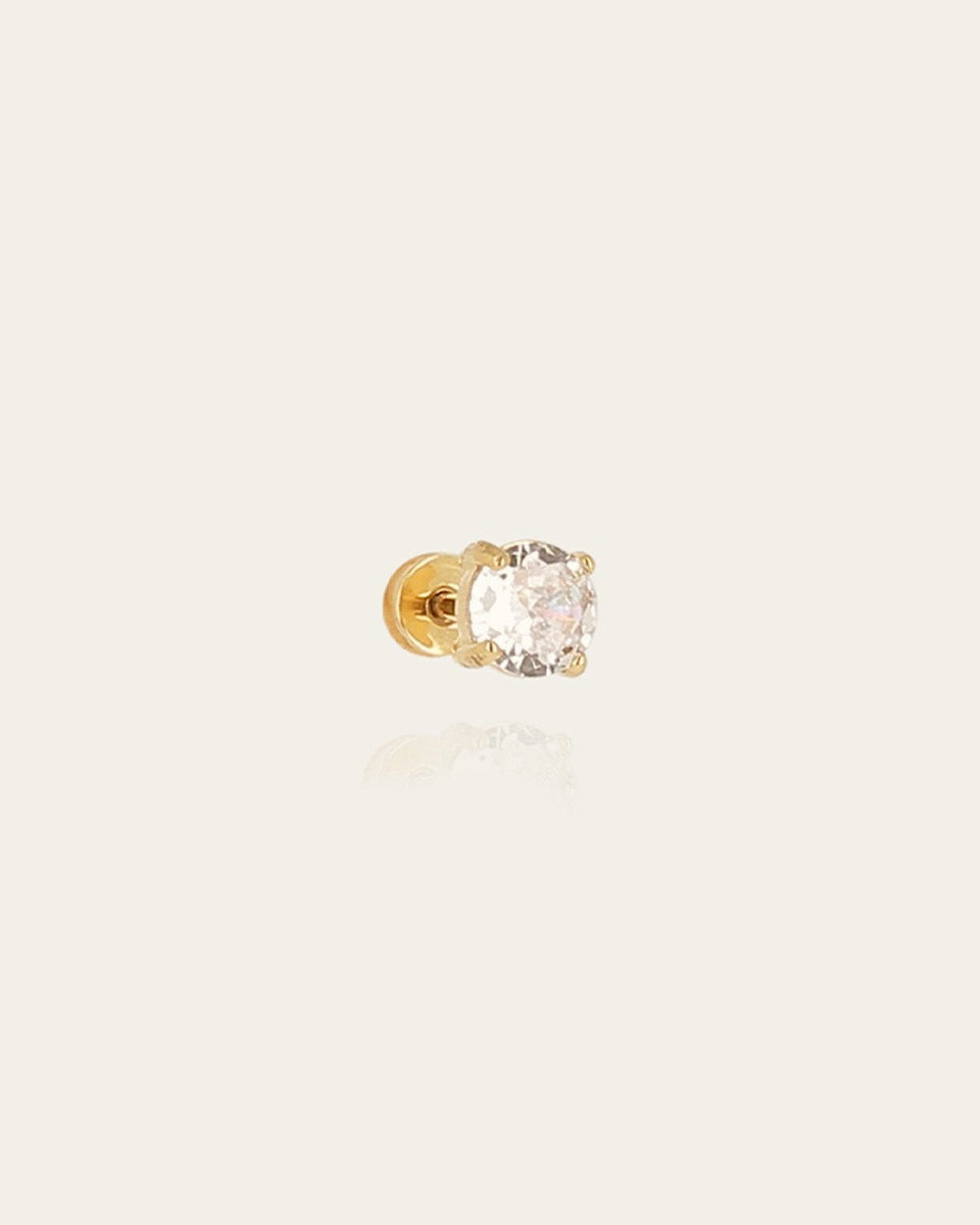 Menorca Piercing L (Gold-plated Steel)