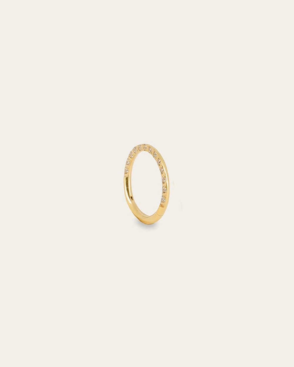 Comores M Piercing (Gold-plated steel)