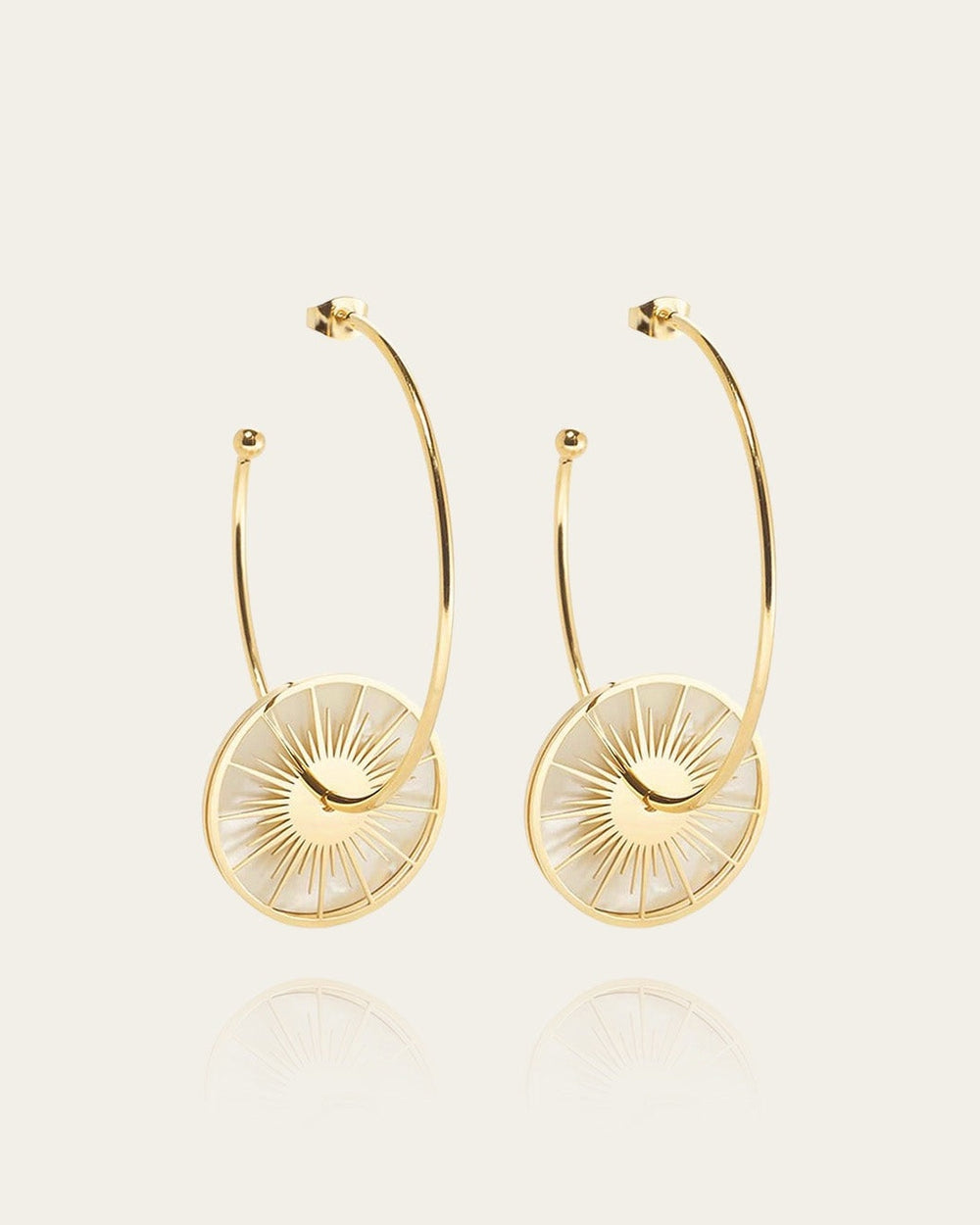 Astra Earrings (Gold-plated steel)