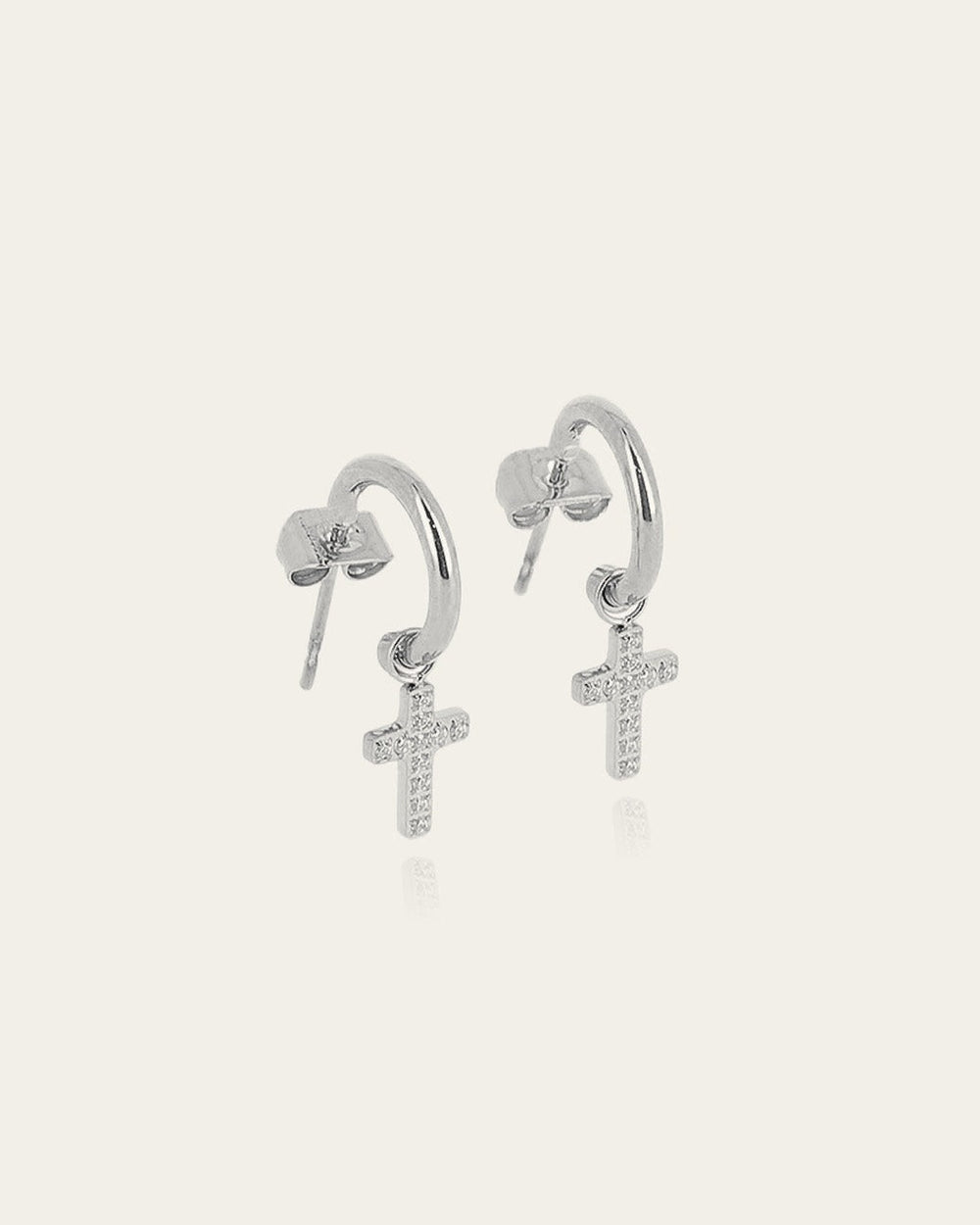 Boucles d'oreilles créoles Evangelista (Acier)