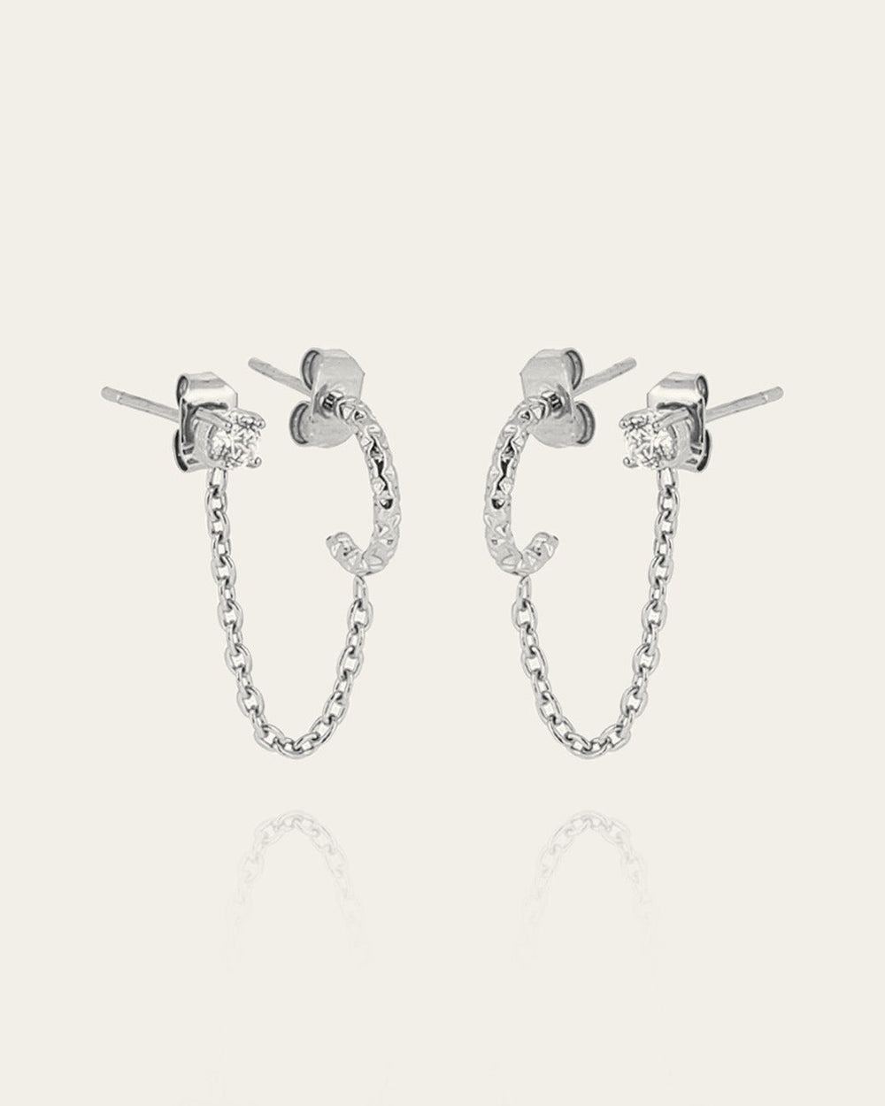 Chi Earrings (Steel)
