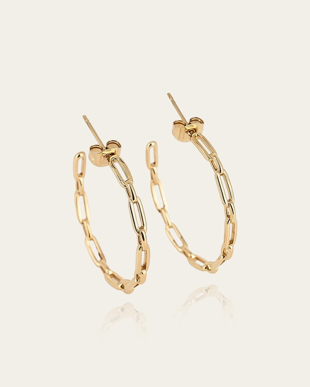 Spetsès Earrings (Gold-plated steel)