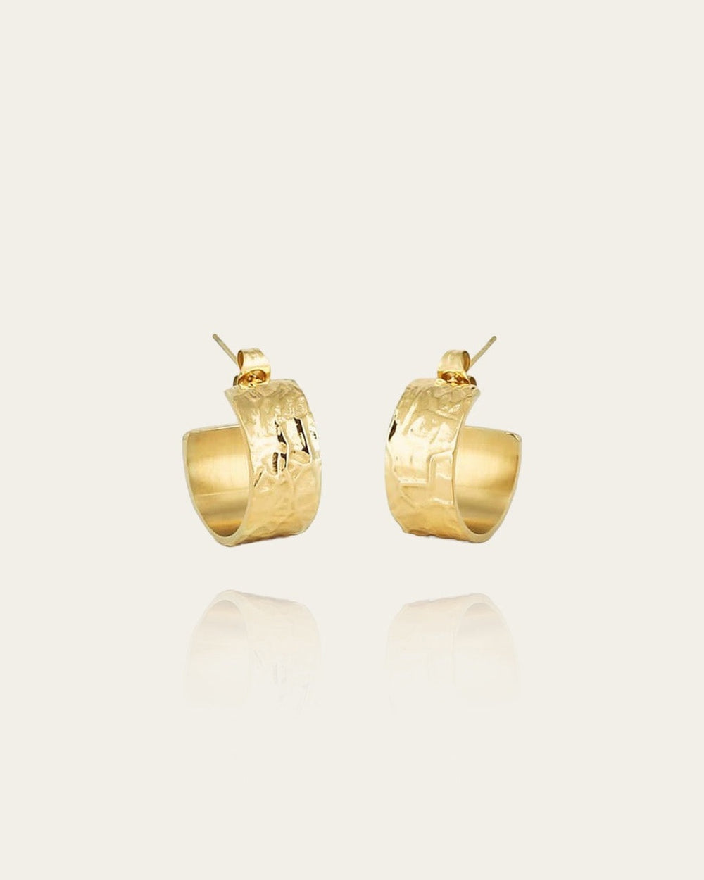 Pompéi Earrings (Gold-plated steel)