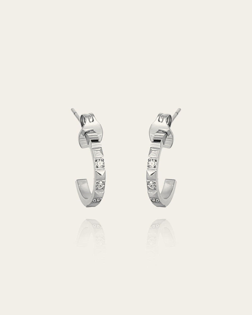 Boucles d'oreilles Luceat (Acier)