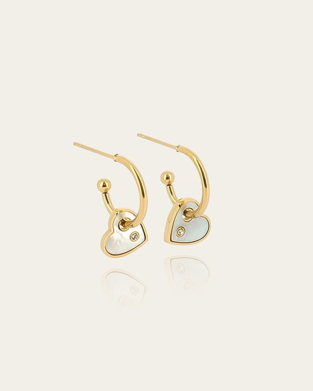 Lydia Earrings (Gold-plated steel)