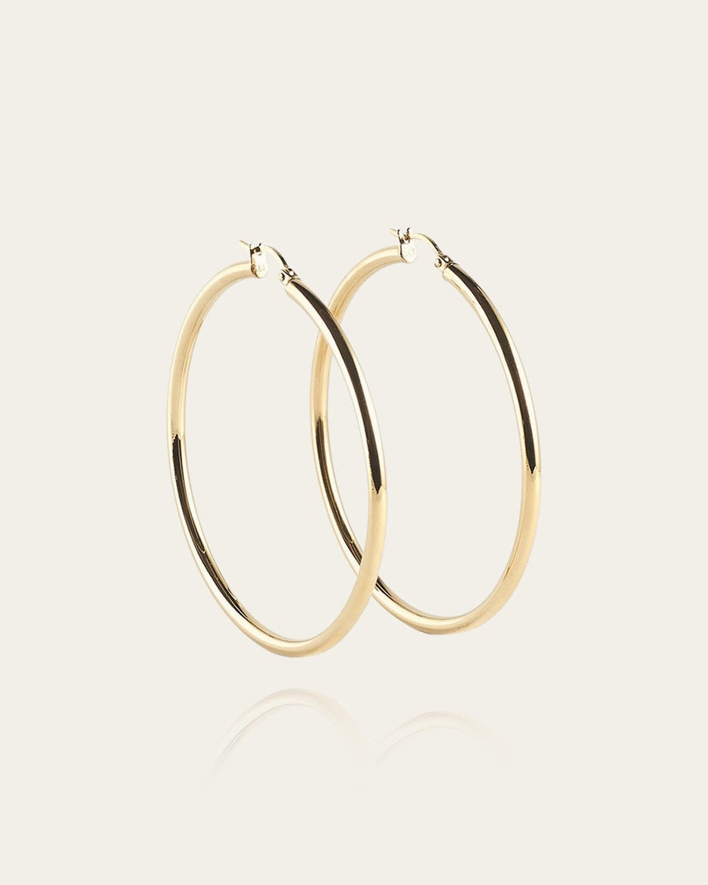 Jacky Earrings (Gold-plated steel)