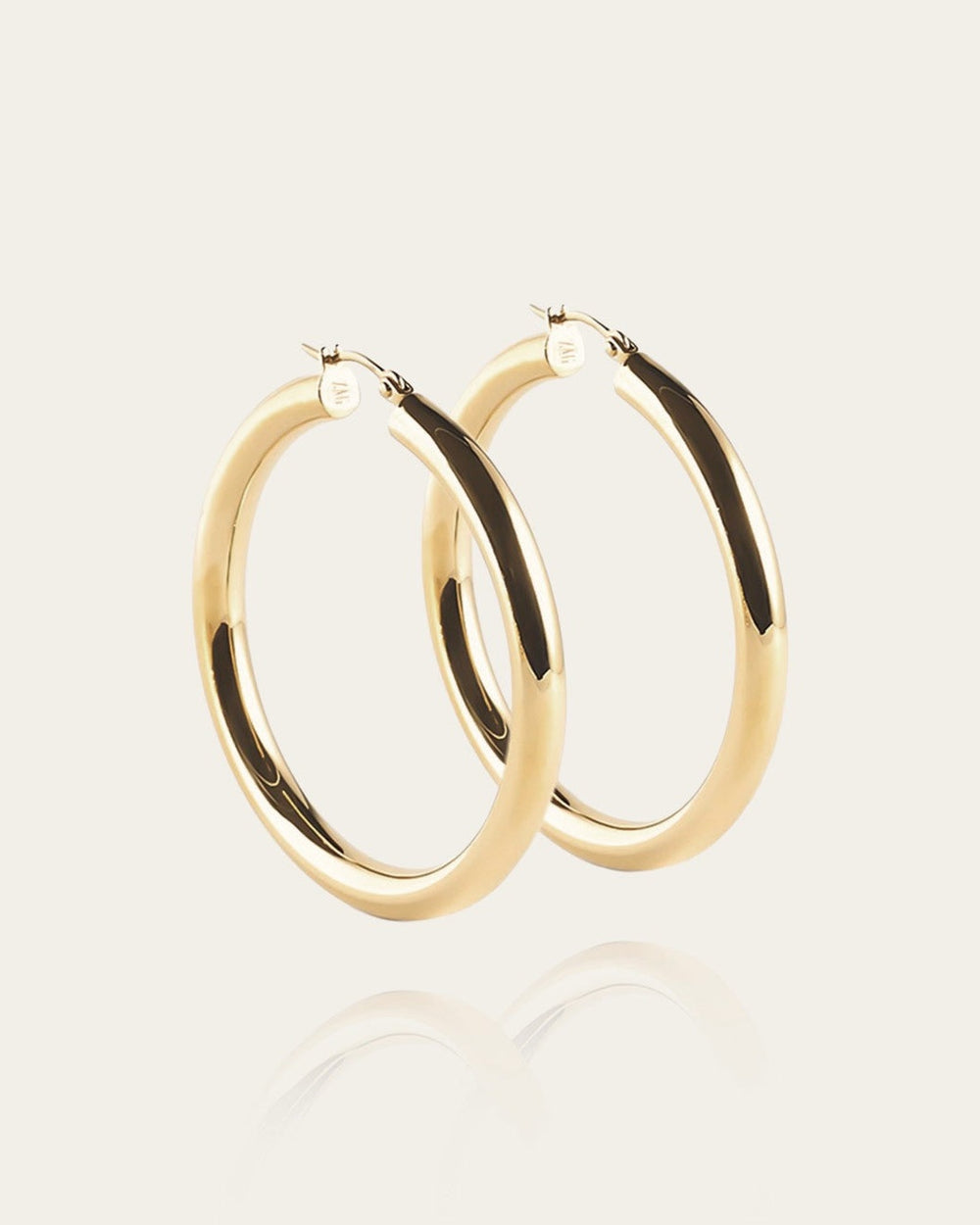 Boucles d'oreilles Mariella (Acier doré)