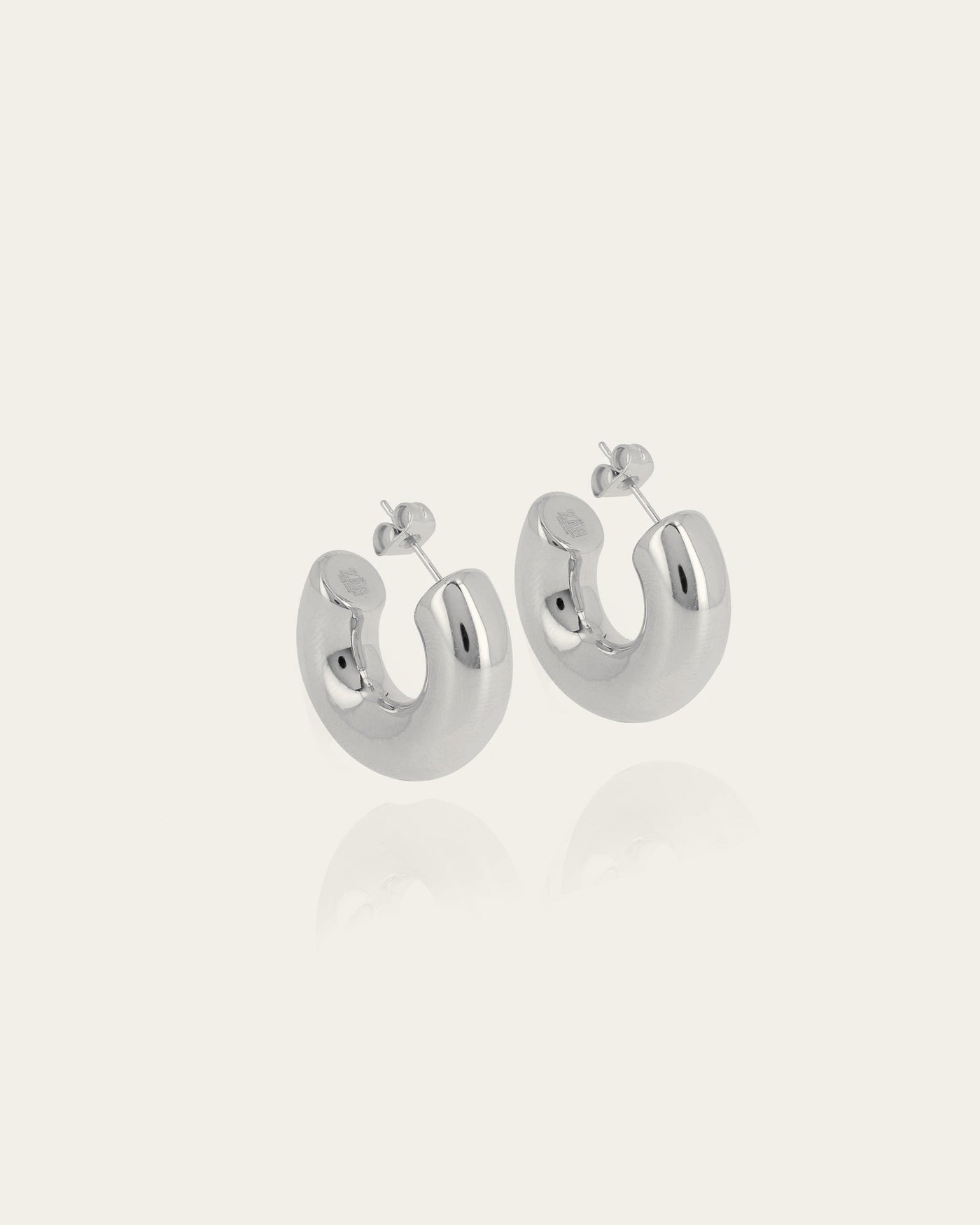 Boucles d'oreilles Thaïs (Acier)
