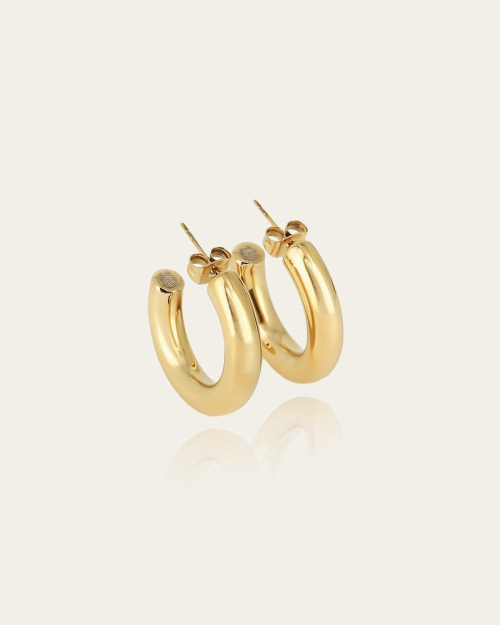 Warhol Earrings (Gold-plated steel)