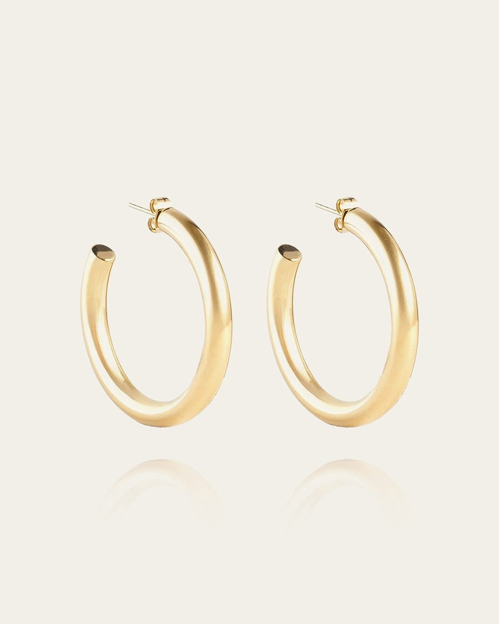 Angélique Earrings (Gold-plated steel)