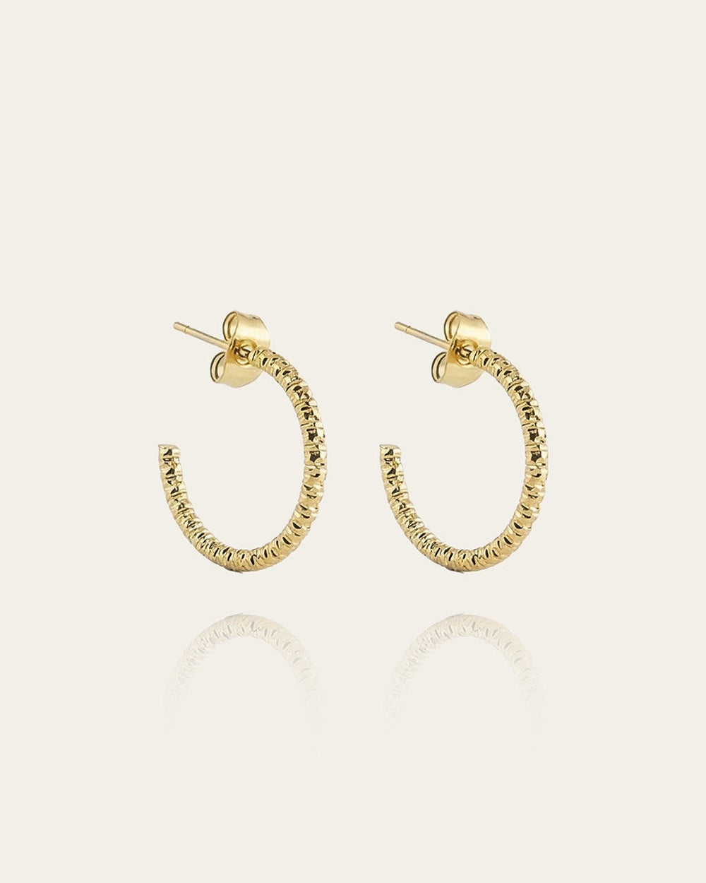 Aura Earrings (Gold-plated steel)