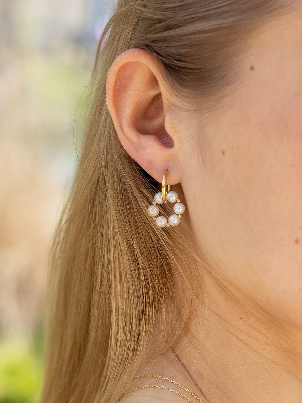 Jade earrings 