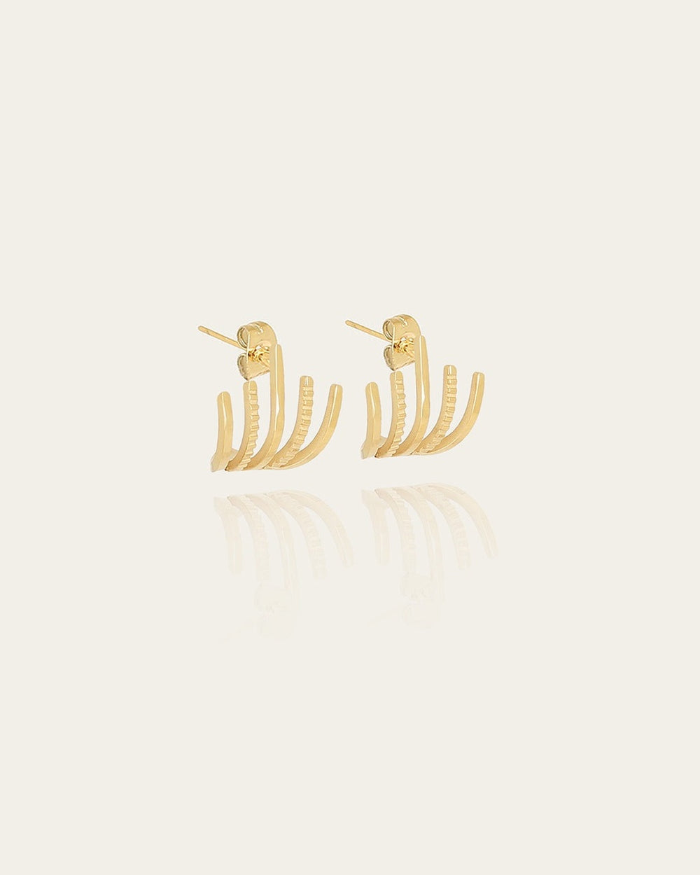 Potosi earrings (Gold-plated steel)
