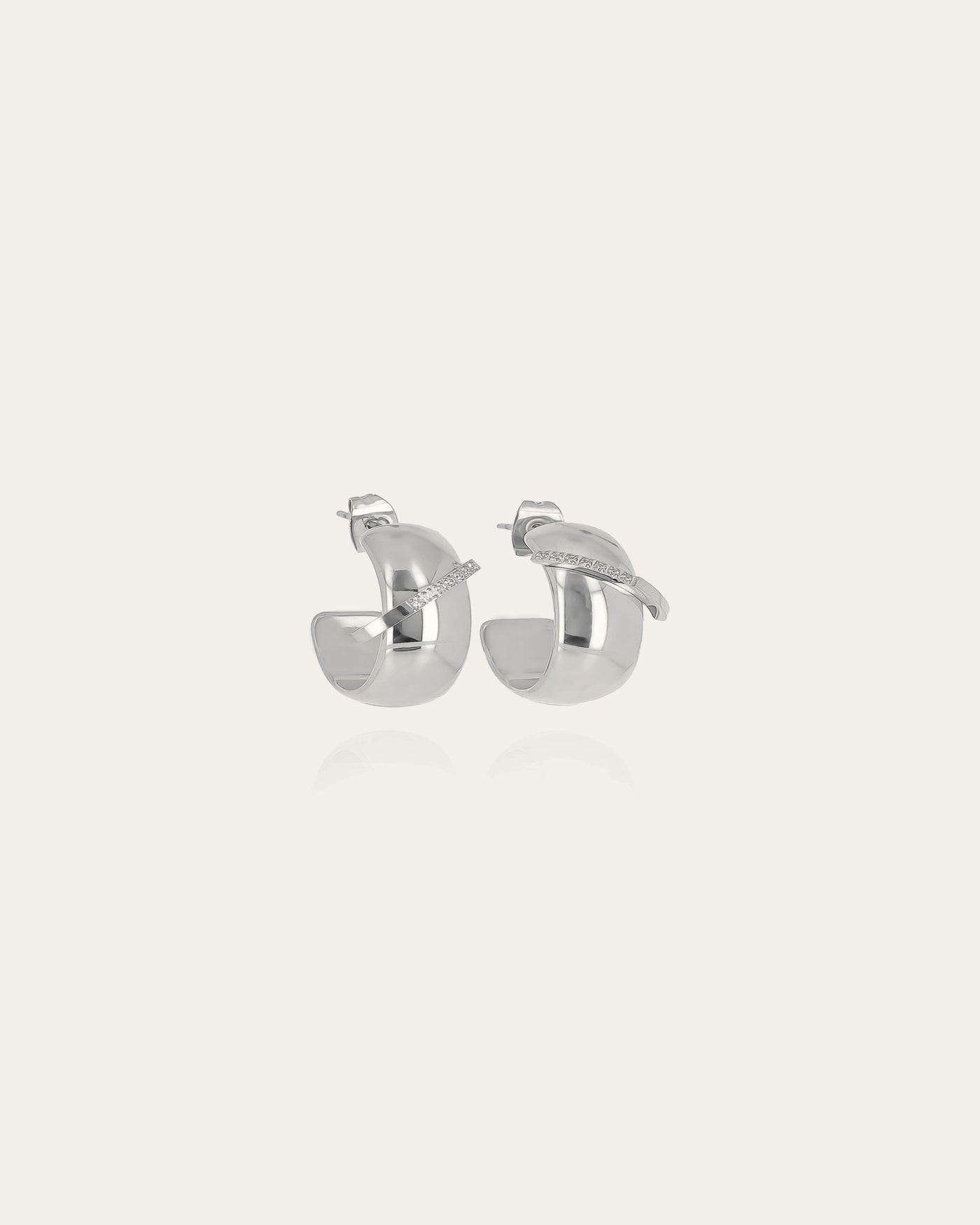 Boucles d'oreilles Sadie (Acier)