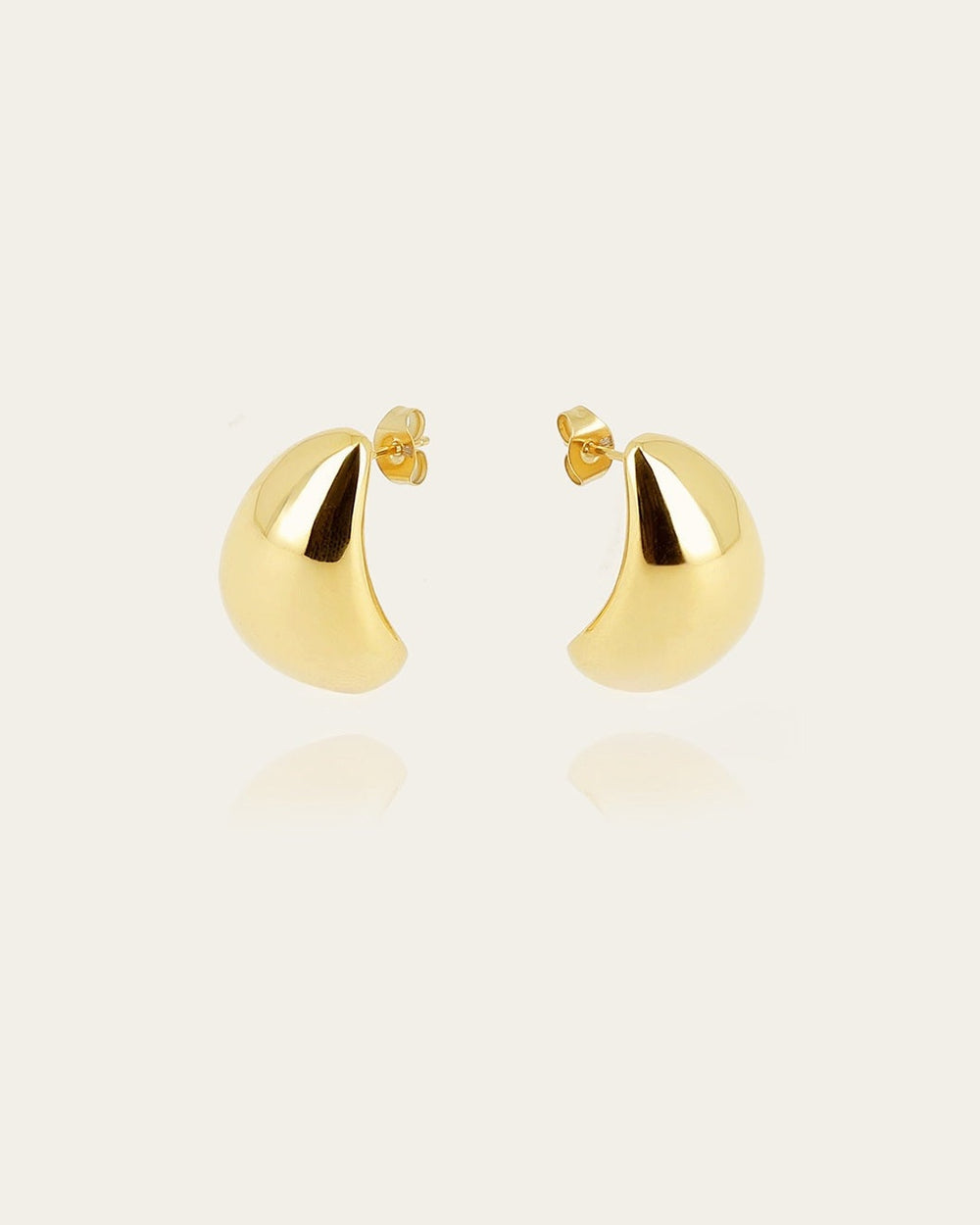 Phoebe earrings (Gold-plated steel)