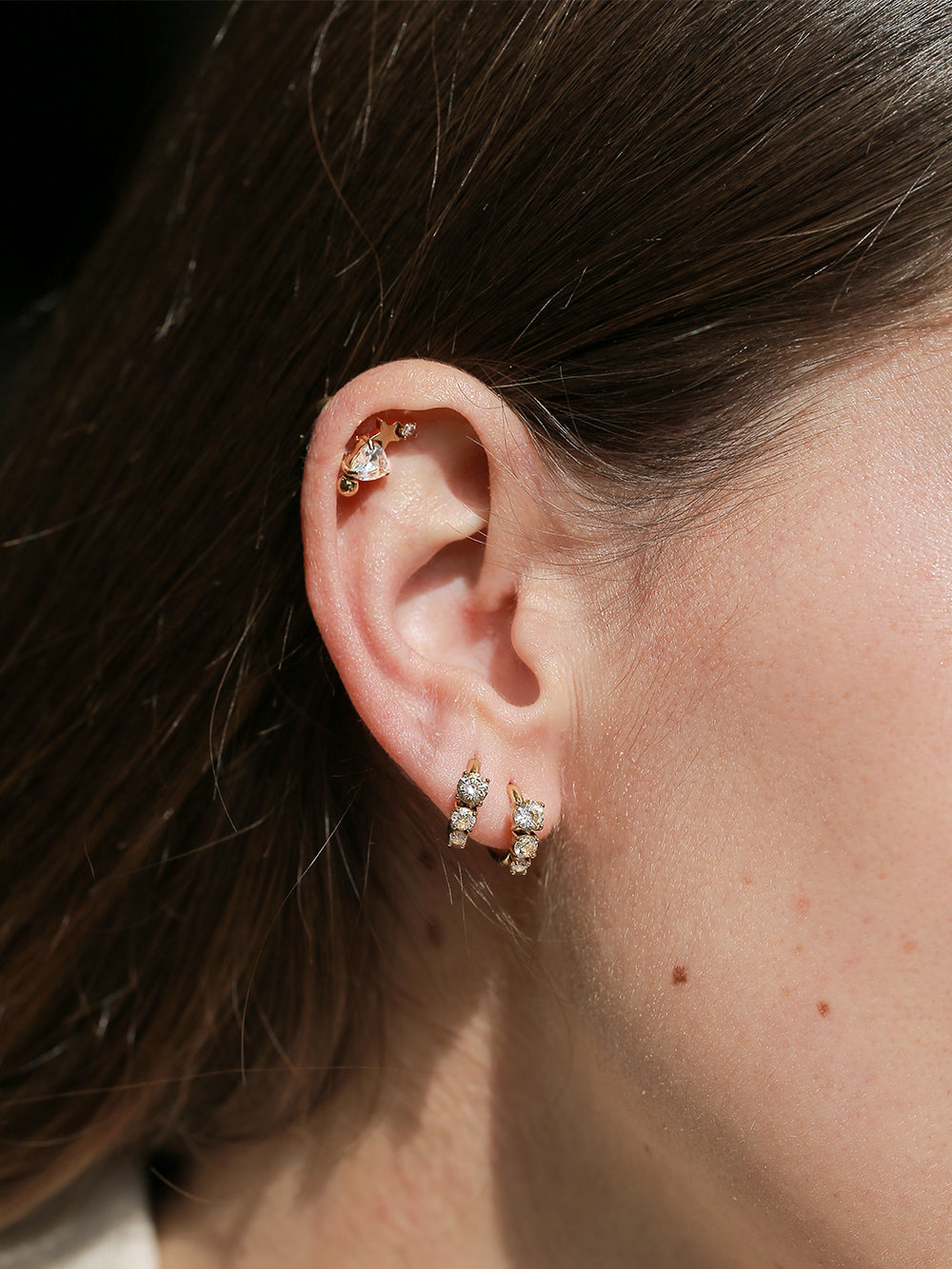 Boucles d'oreilles Sable 