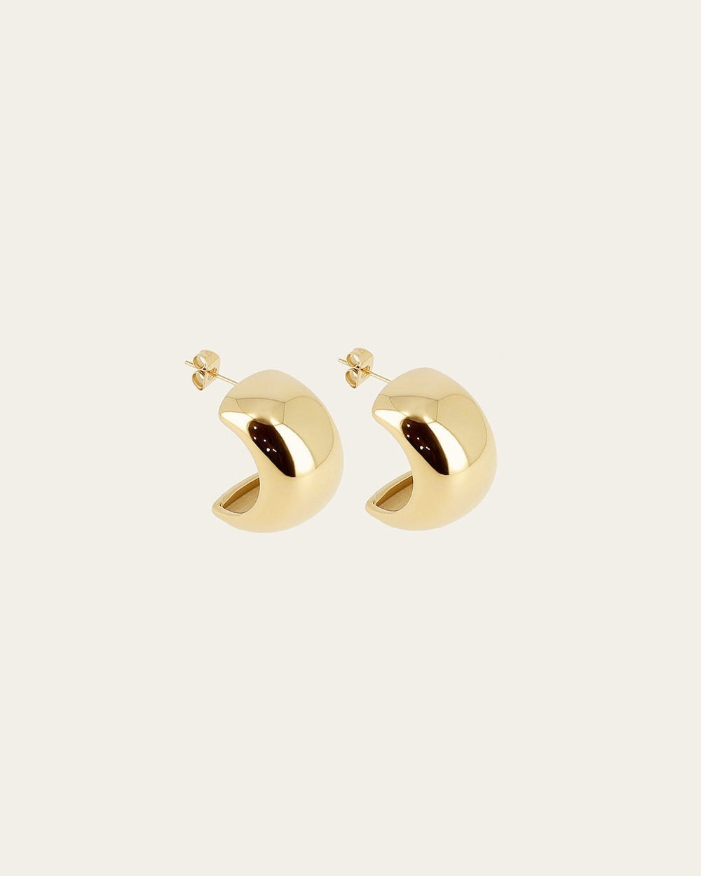 Boucles d'oreilles Punte (Acier doré)