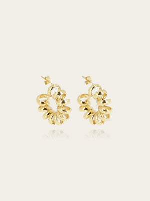 Swirl earrings 