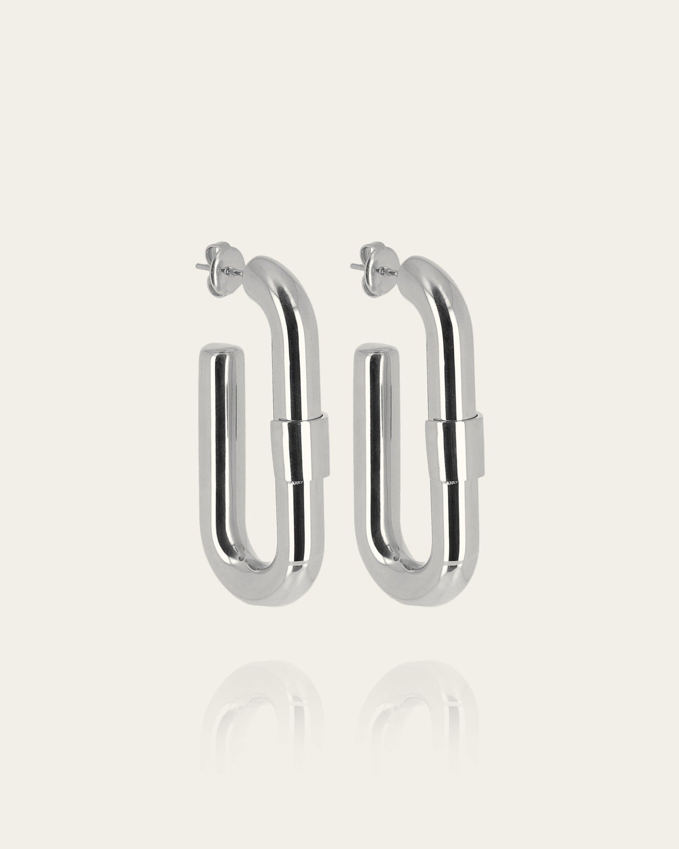 Boucles d'oreilles Lafra (Acier)