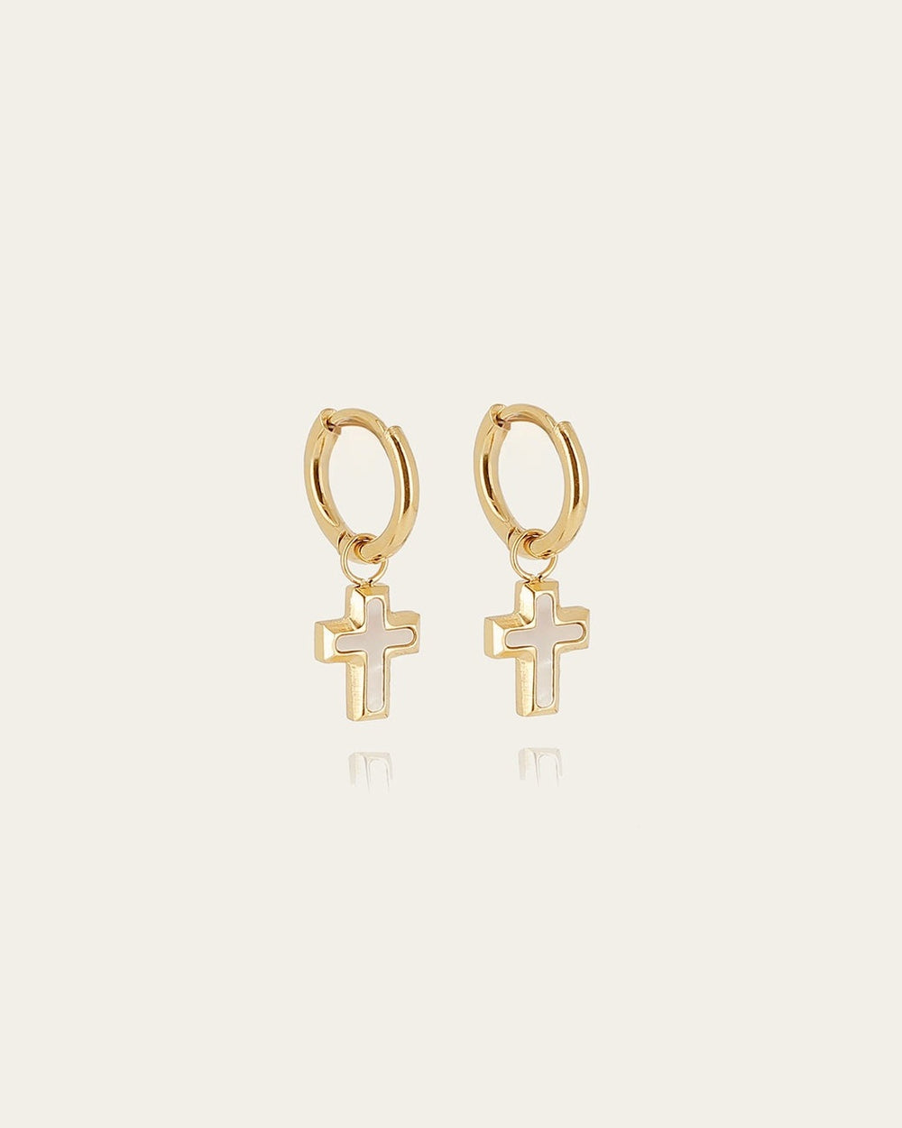 Olyde Earrings (Gold-plated steel)