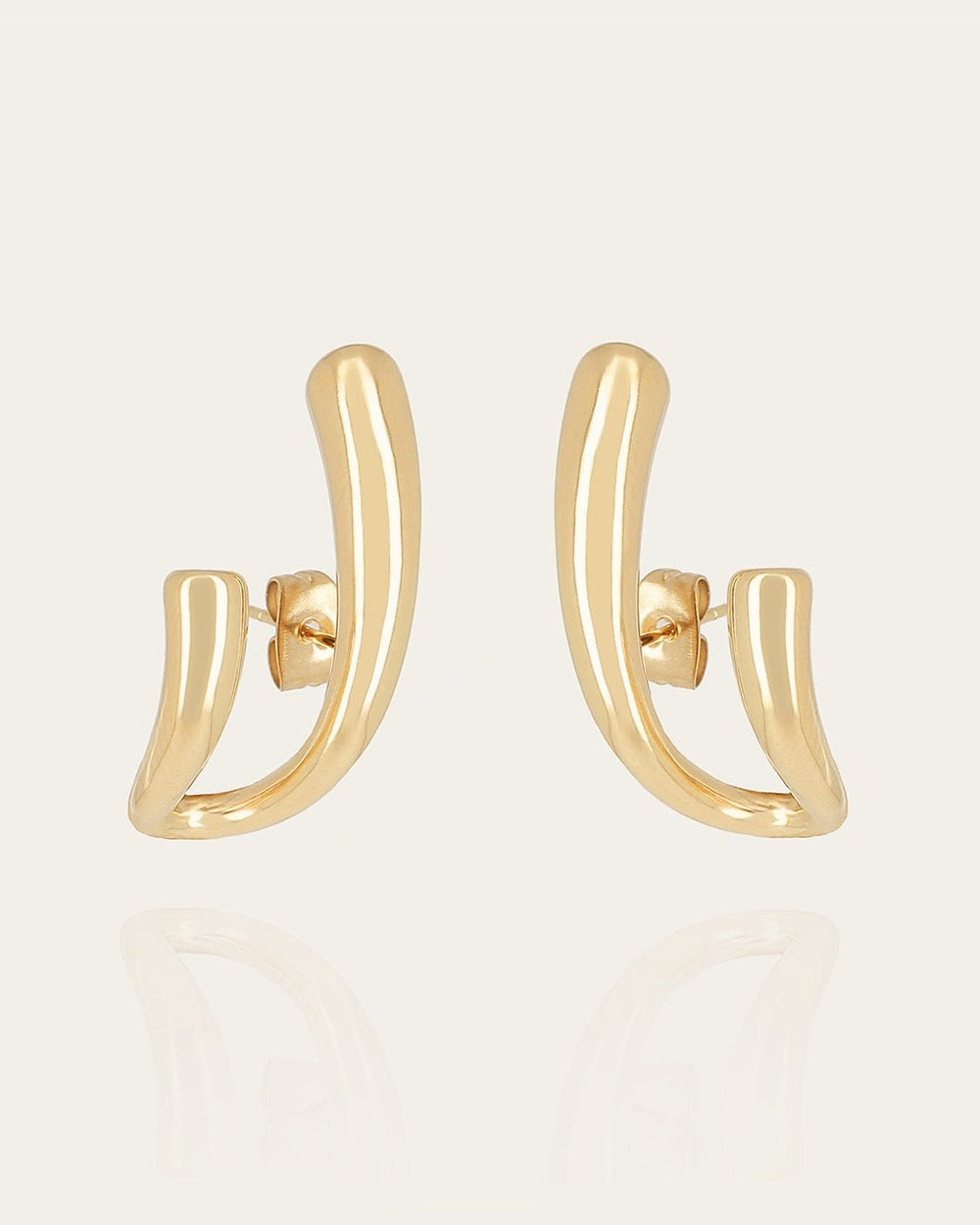 Ander Earrings (Gold-plated Steel)