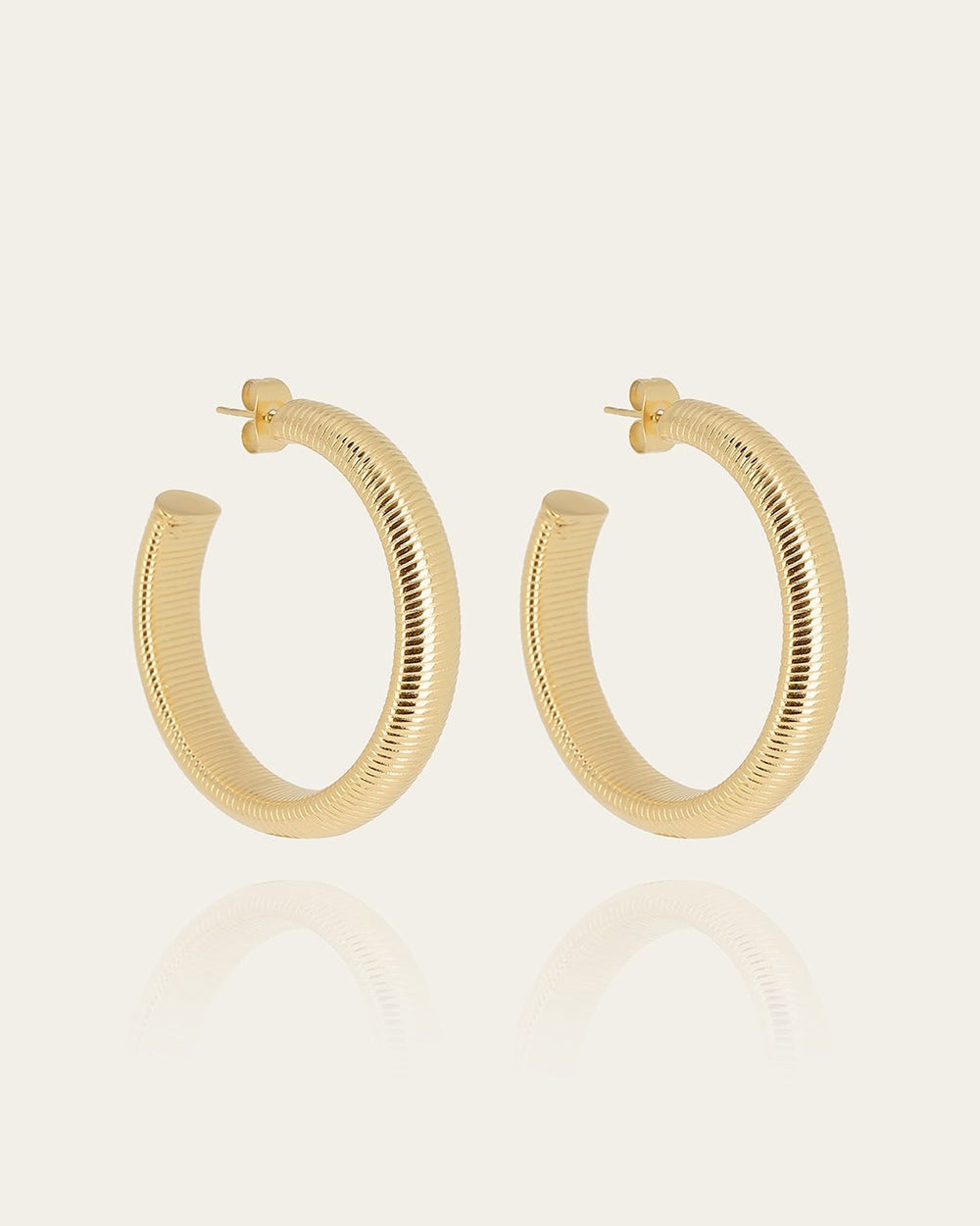 Itach Earrings (Gold-plated Steel)