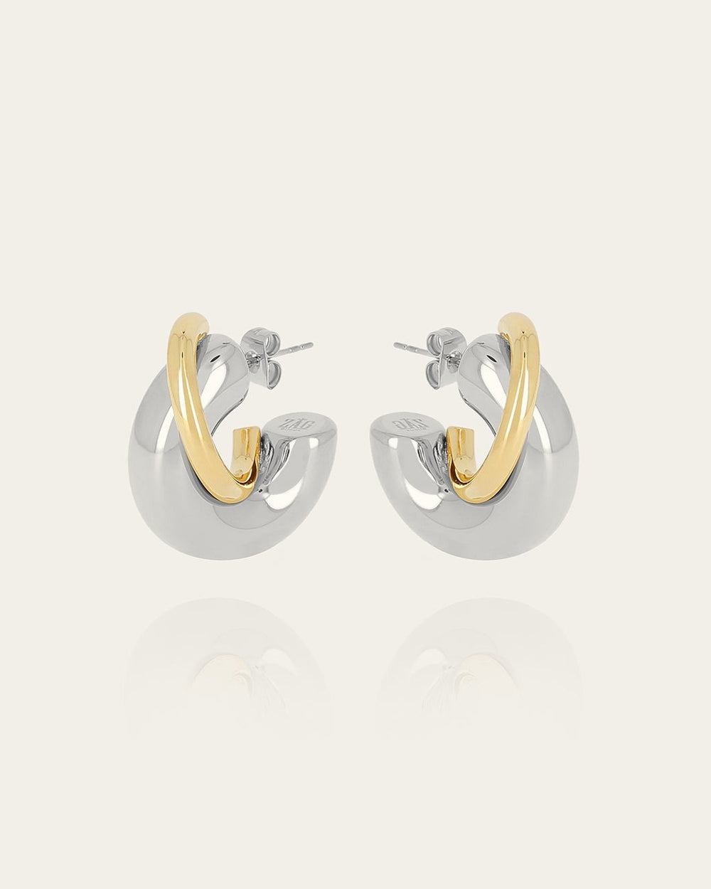 Boucles d'oreilles Chika (Acier)