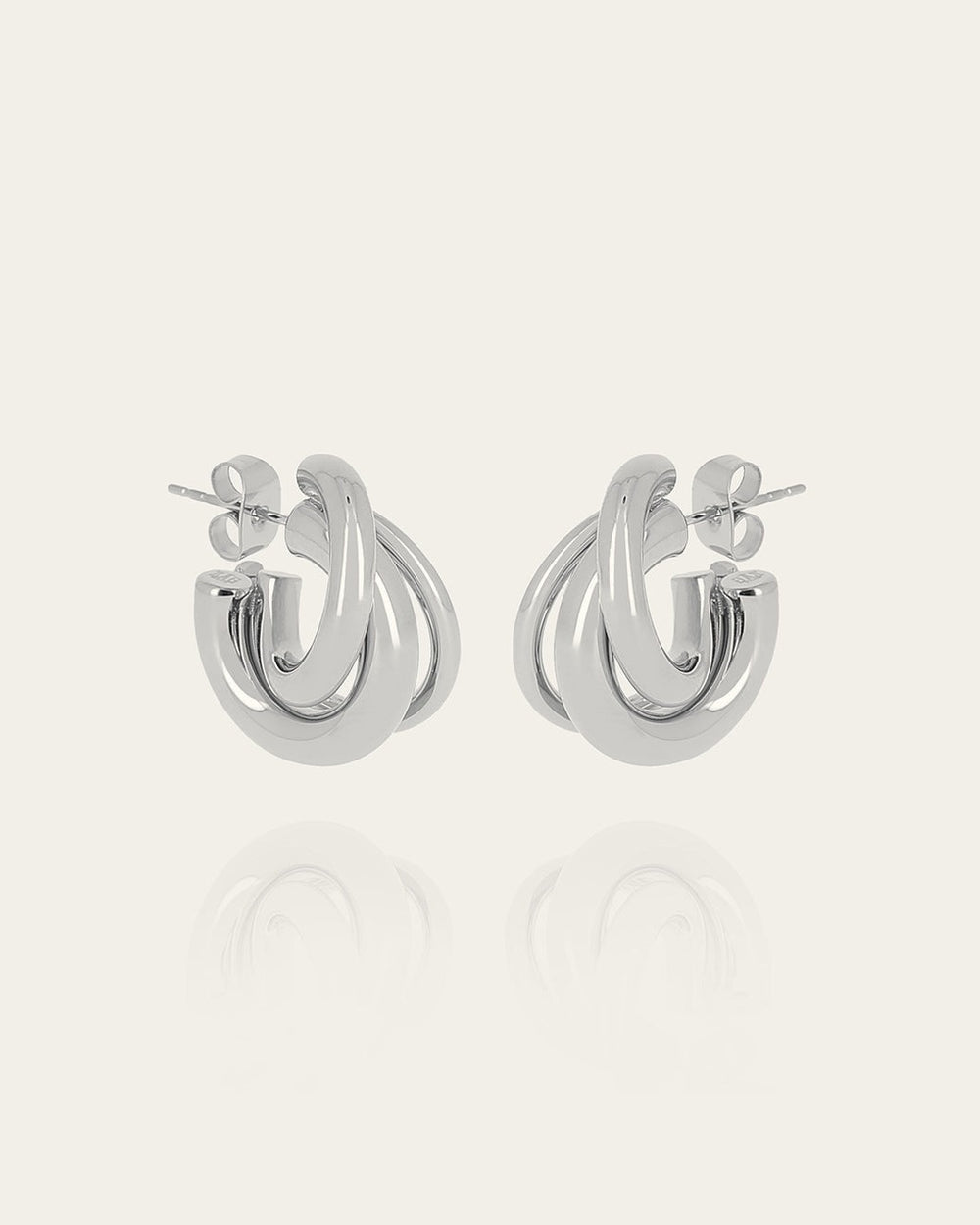 Lorna Earrings (Steel)