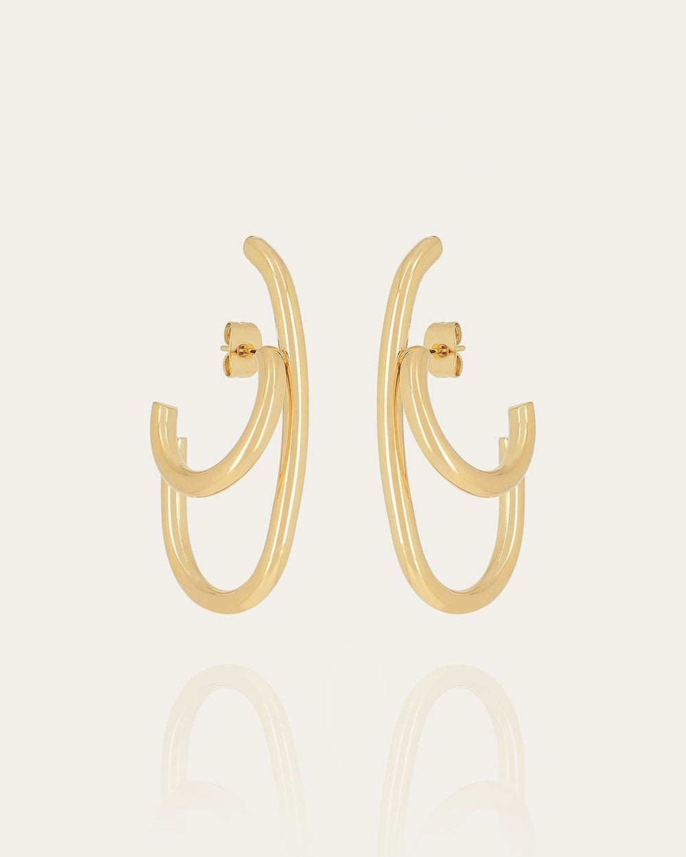 Augusta Earrings (Gold-plated Steel)