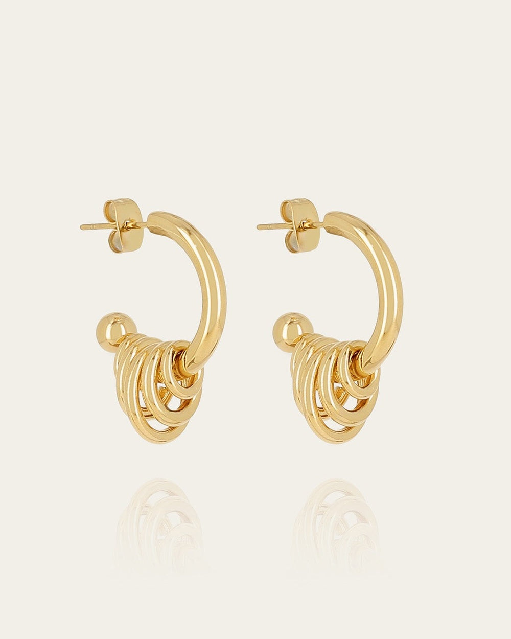 Hyacinth Earrings (Gold-plated Steel)