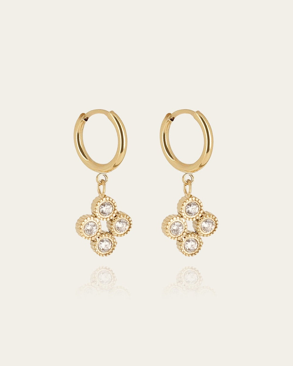 Candela Earrings (Gold-plated steel)
