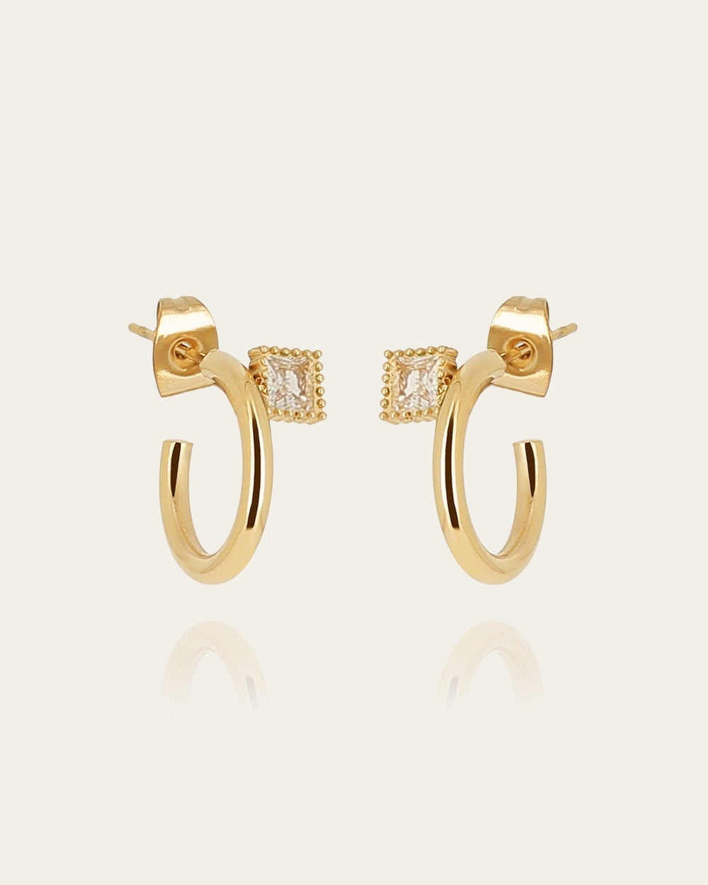 Villacidro Earrings (Gold-plated steel)