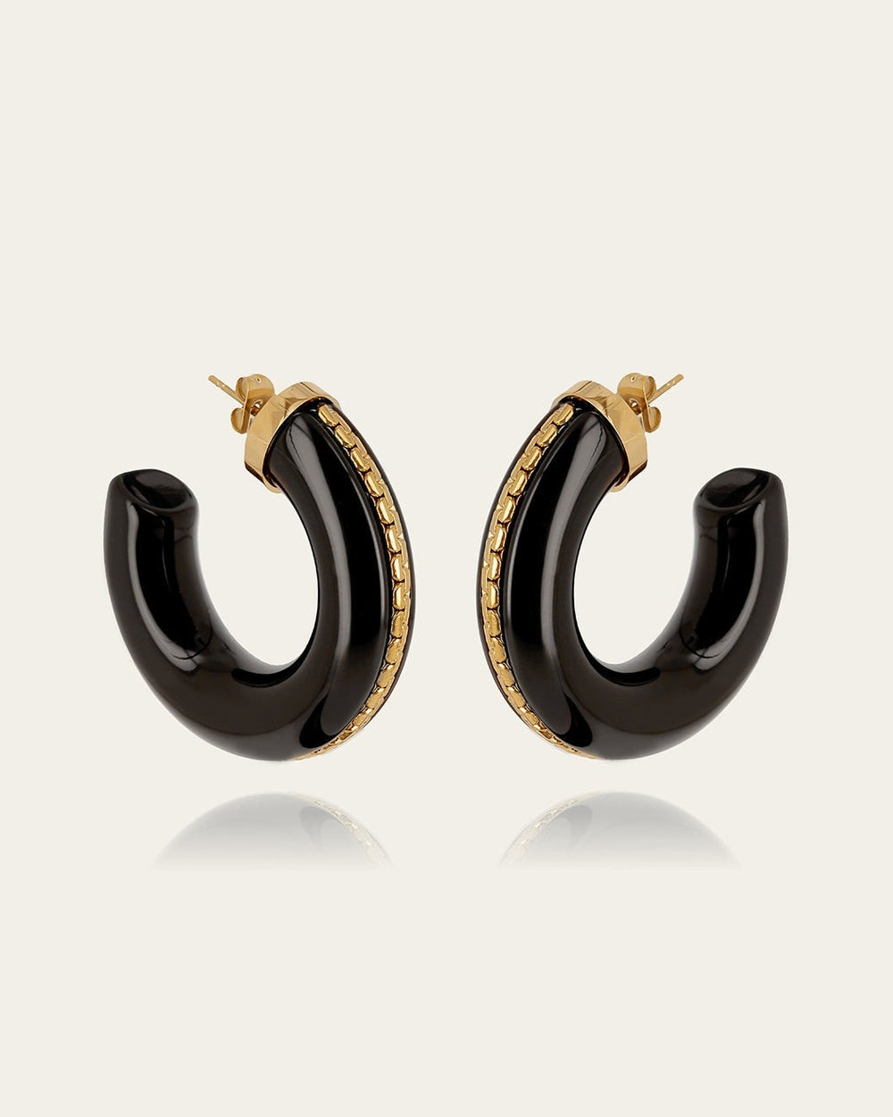 Zakko Earrings (Gold-plated steel)