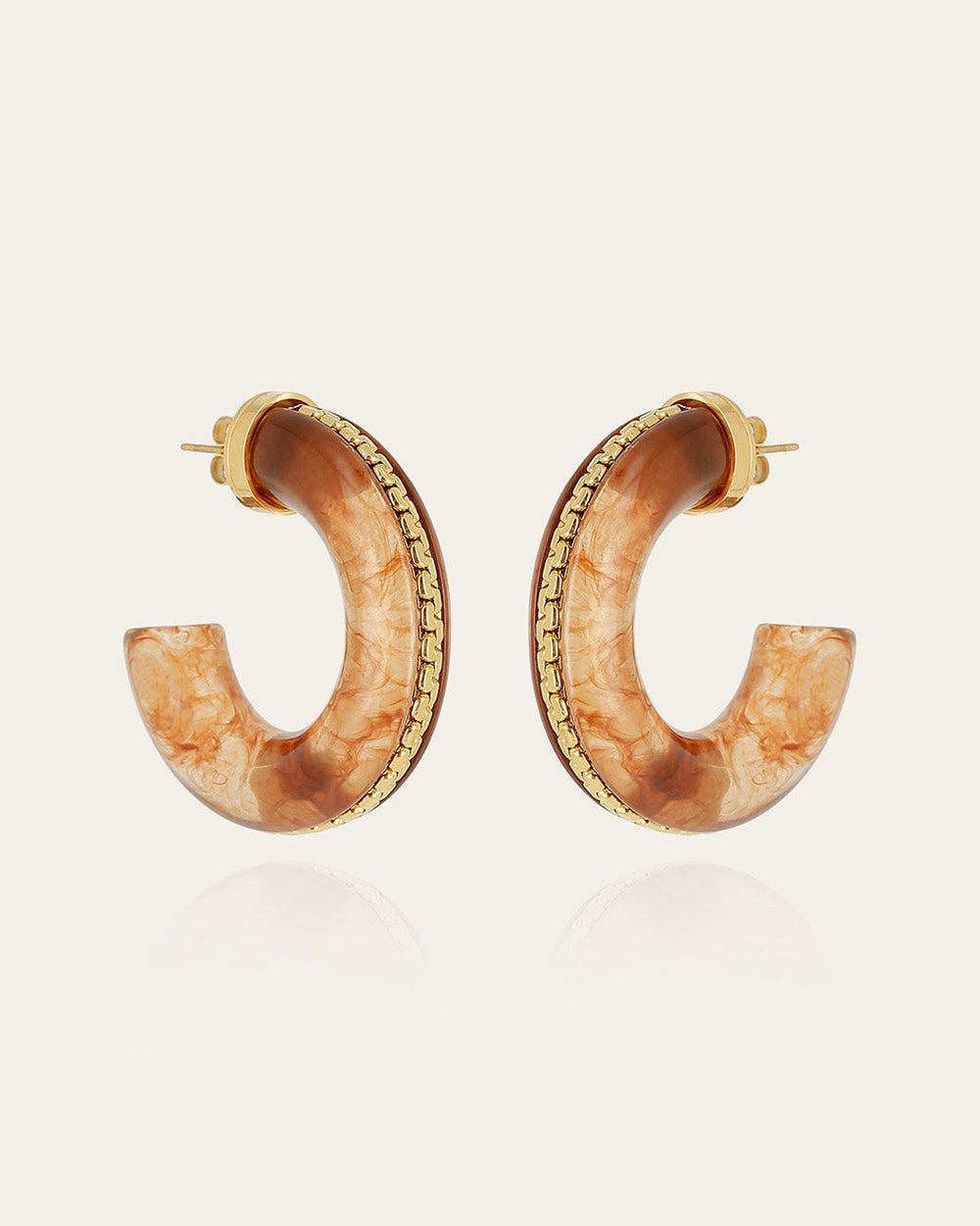 Zakko Earrings (Gold-plated steel)