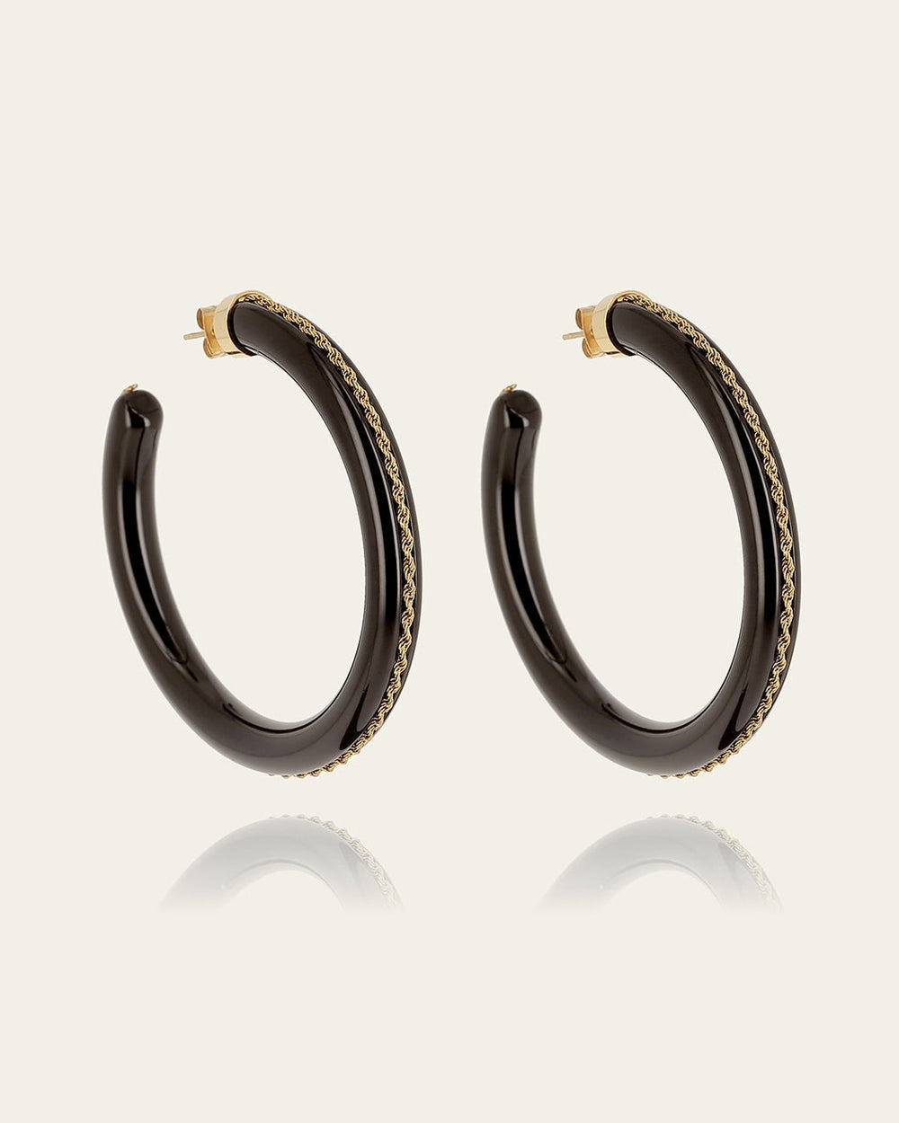 Rhodo Earrings (Gold-Plated Steel)