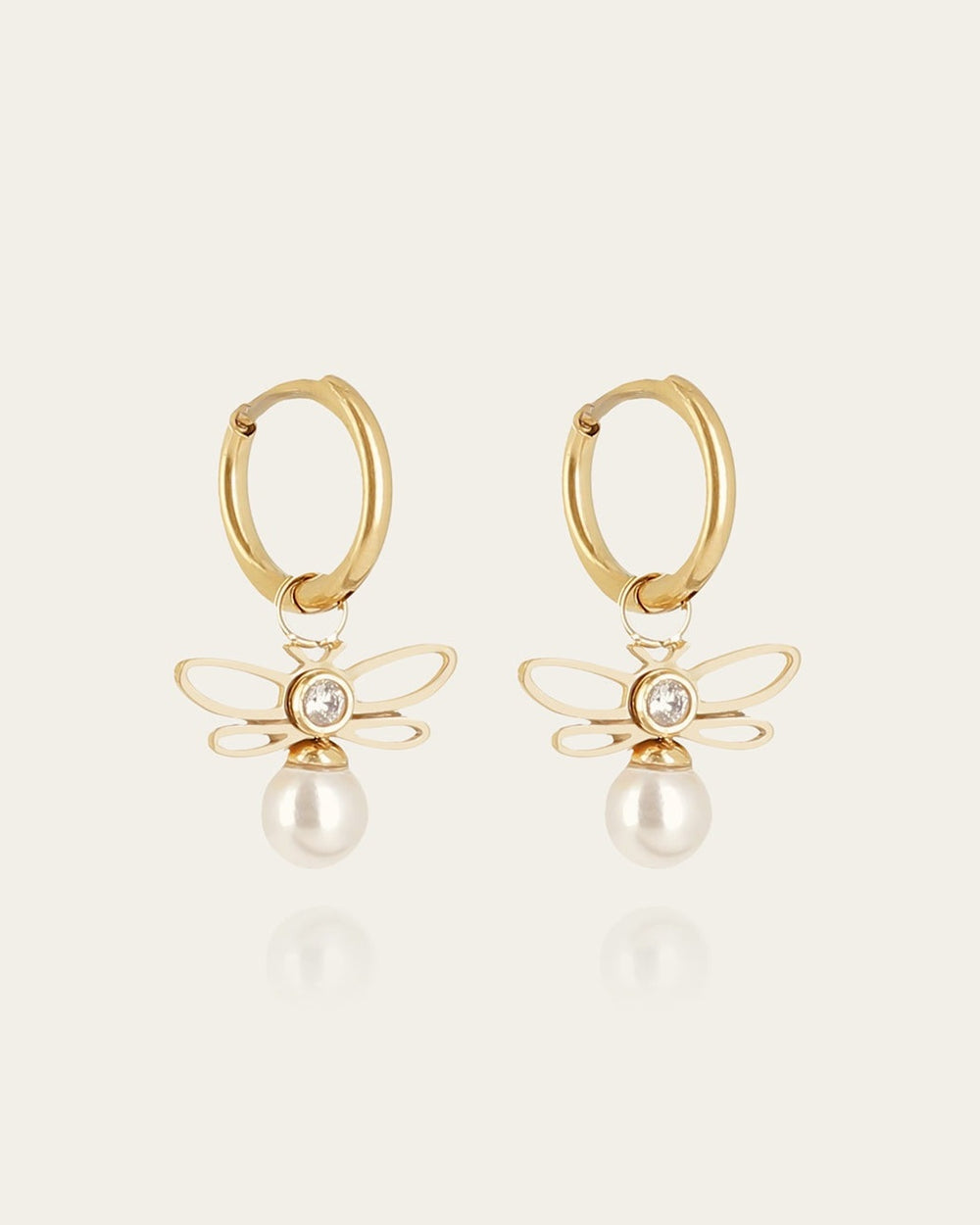 Brumelle Earrings (Gold-Plated Steel)