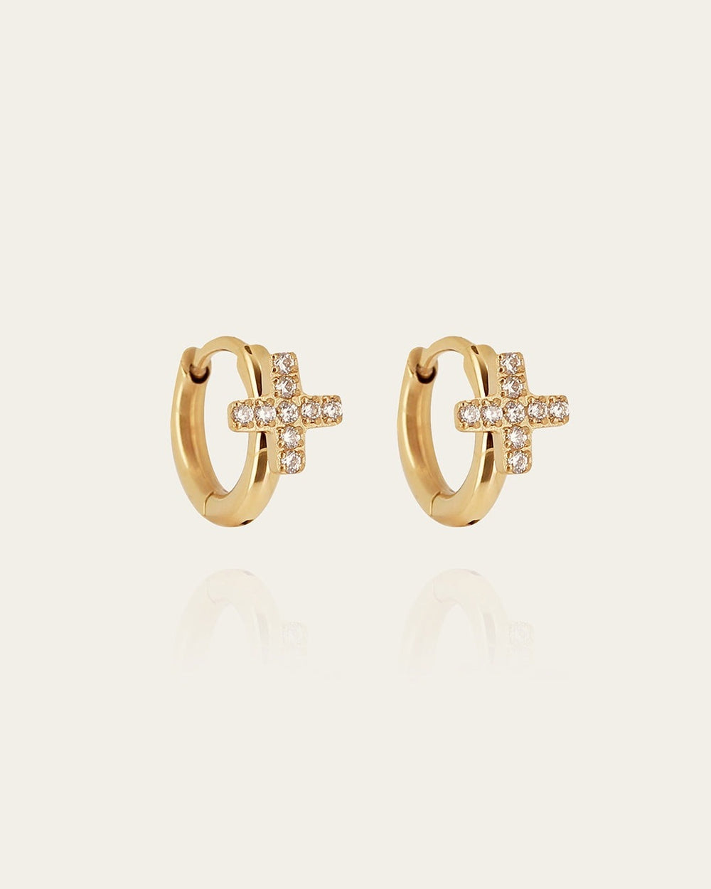 Mahaut Earrings (Gold-Plated Steel)