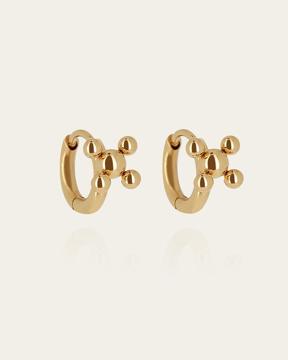 Orna Earrings (Gold-Plated Steel)