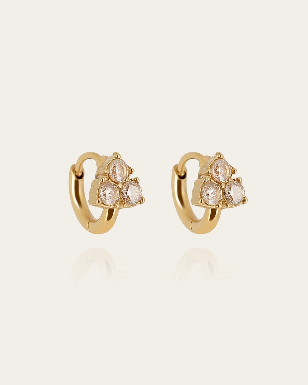 Ciana Earrings (Gold-Plated Steel)