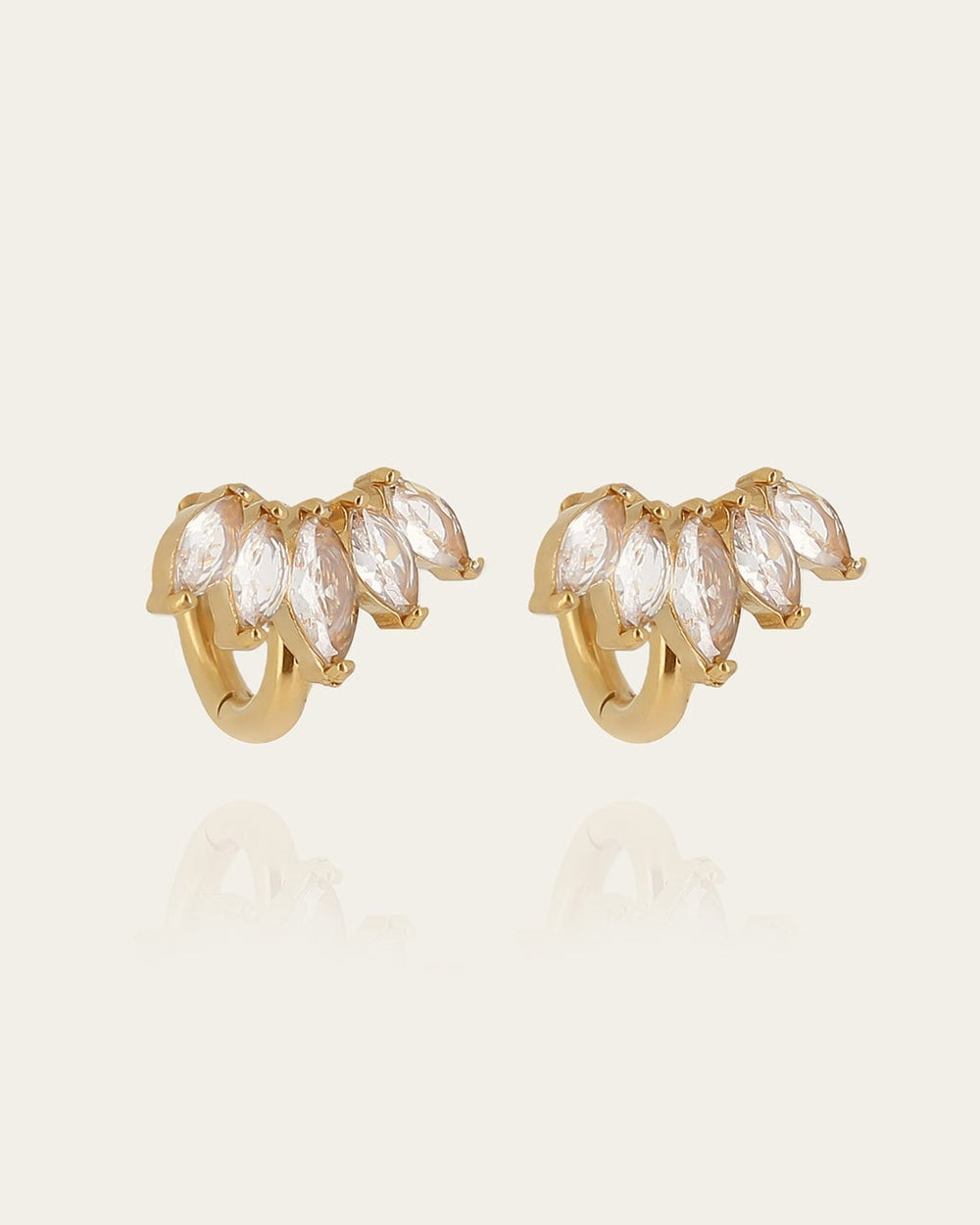 Elva Earrings (Gold-Plated Steel)