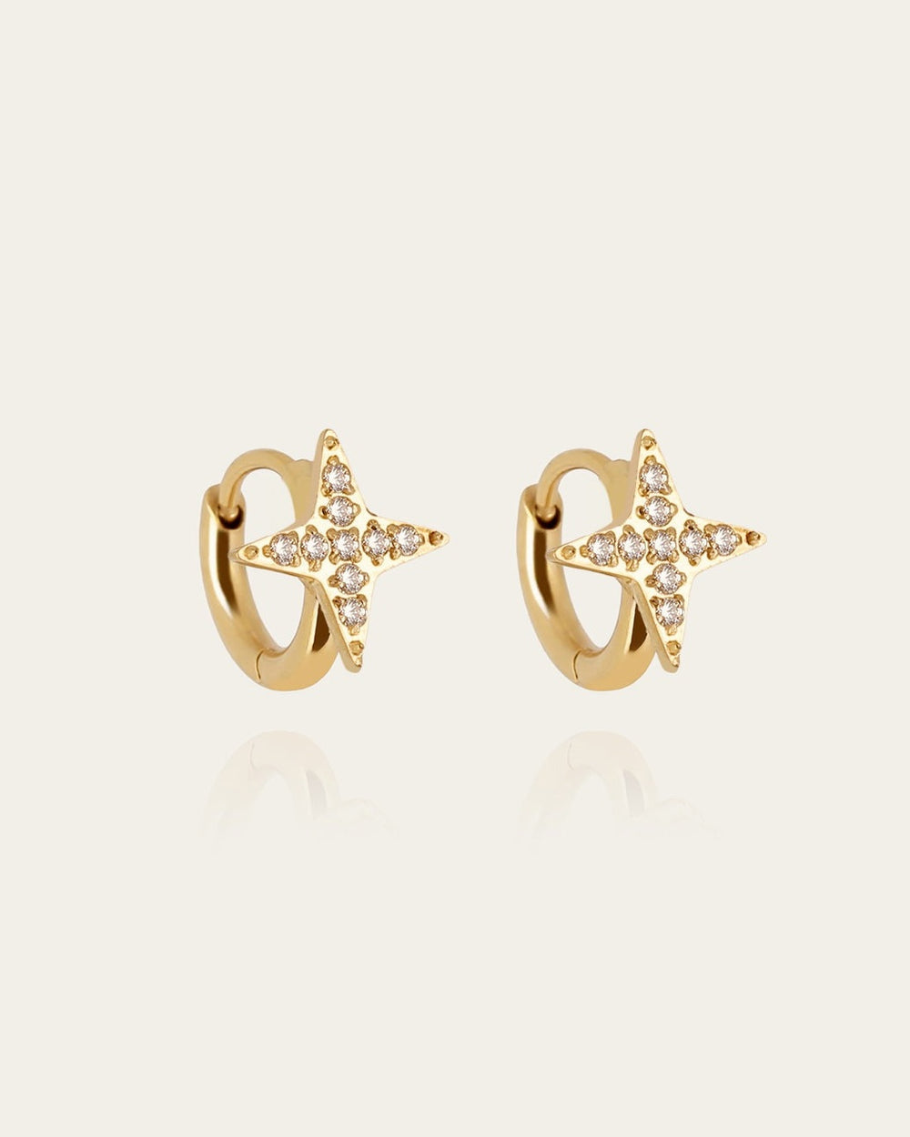 Lofoten Earrings (Gold-Plated Steel)