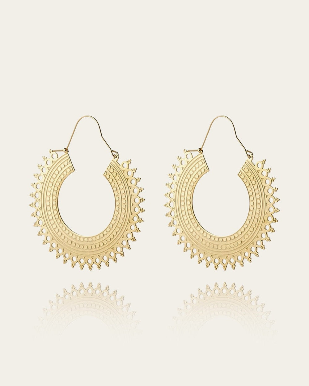 Formentera Earrings (Gold-plated steel)