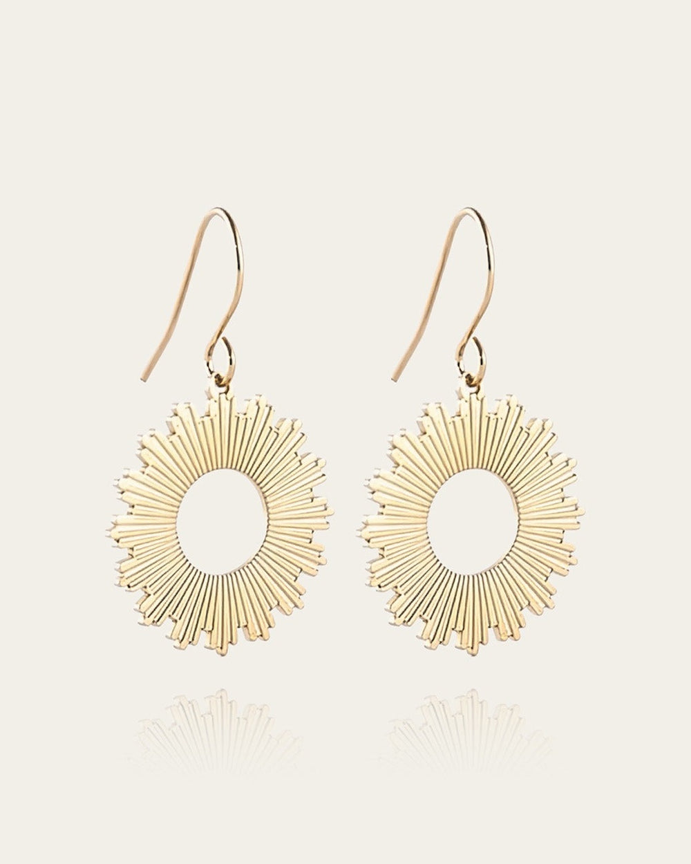 Soleil Earrings (Gold-plated steel)