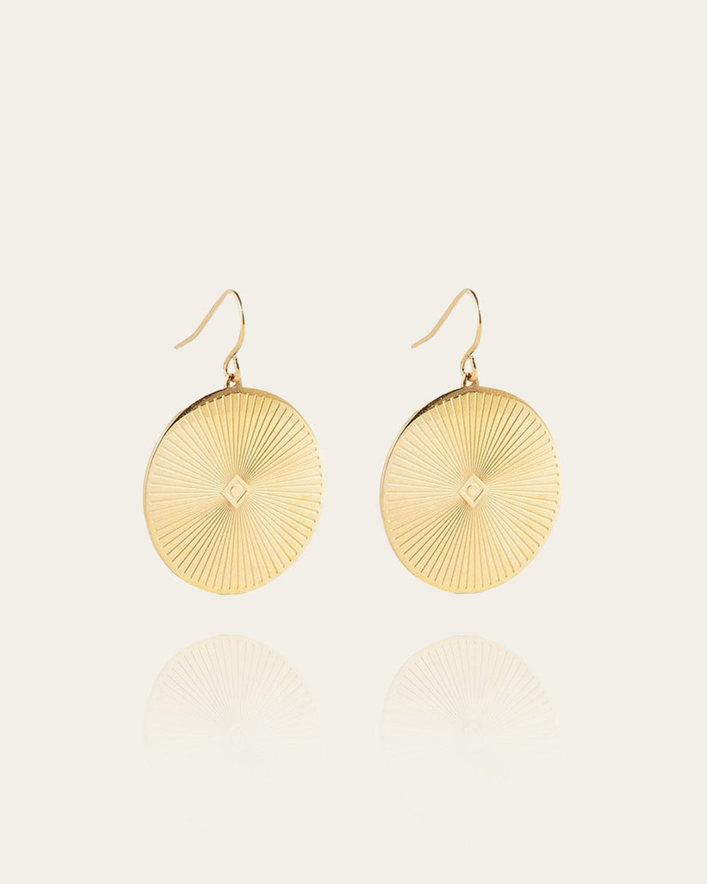 Ali Earrings (Gold-plated steel)