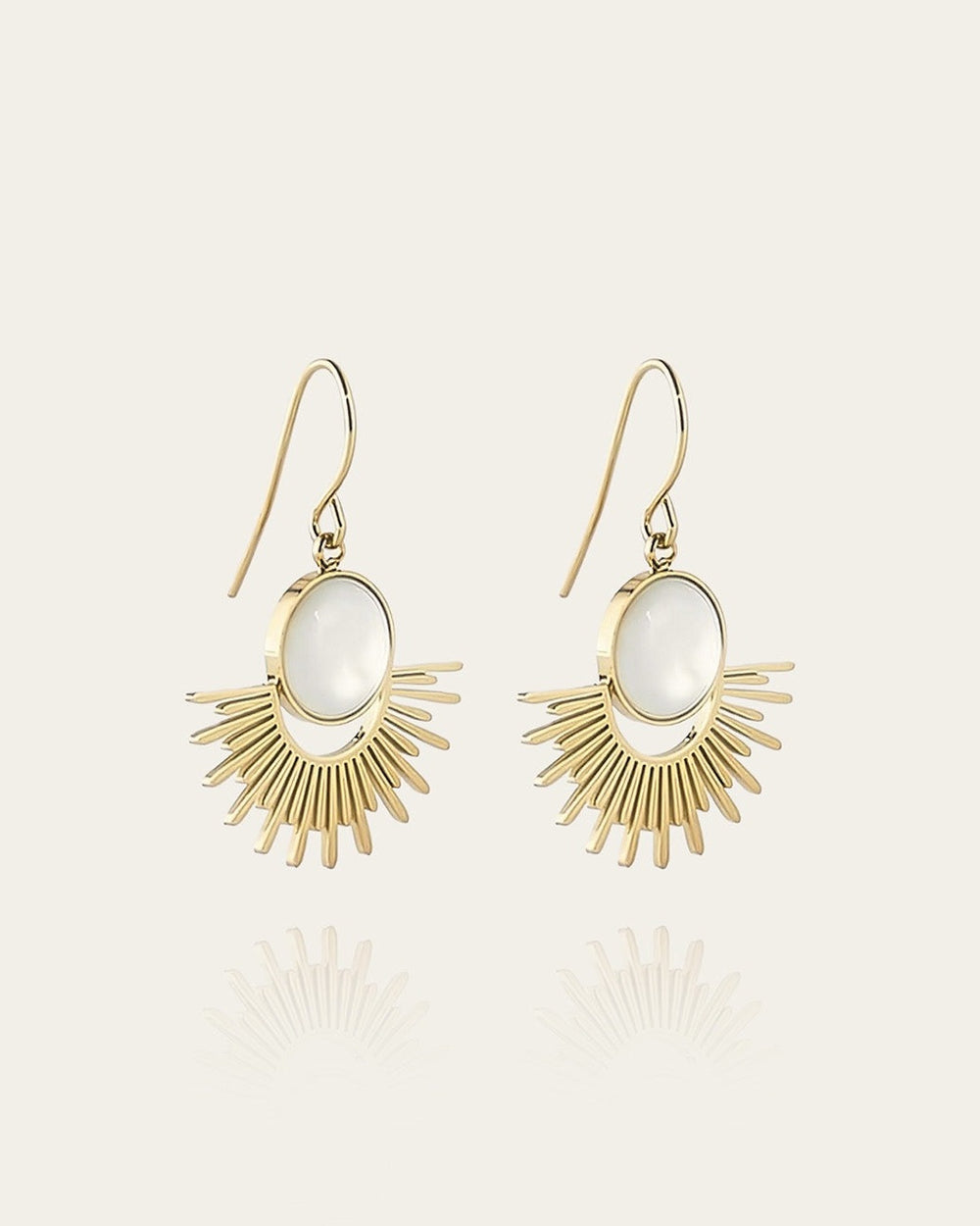Cytisus Earrings (Gold-plated steel)