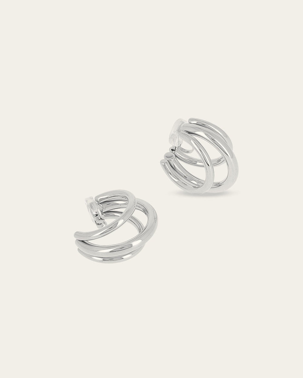 Boucles d'oreilles à clips Thisbée (Acier)